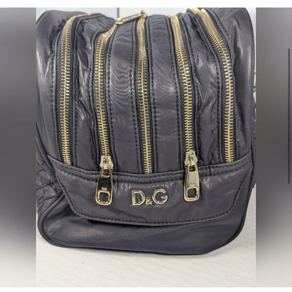 Dolce & Gabbana D&G Lily Glam Nylon XXL Chain Shoulder Bag - Picture 3 of 11